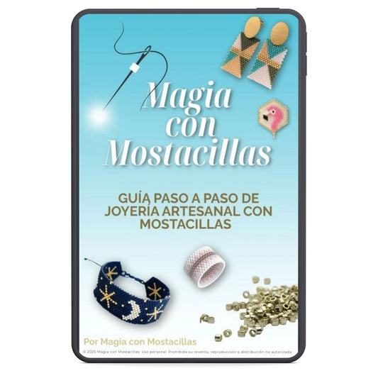 Magia con Mostacillas – Crea Tu Primera Joya Profesional Paso a Paso